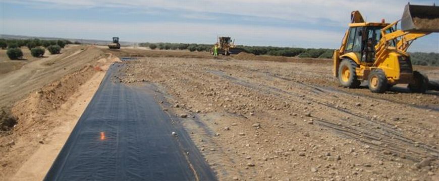 geotextile road 