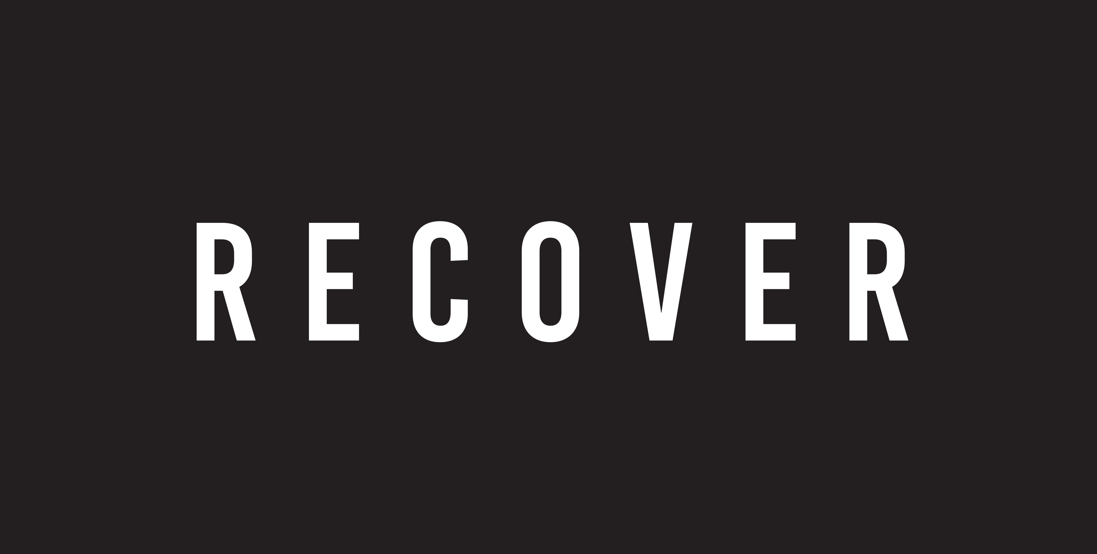 RECOVER ground cover RECOVER Logo